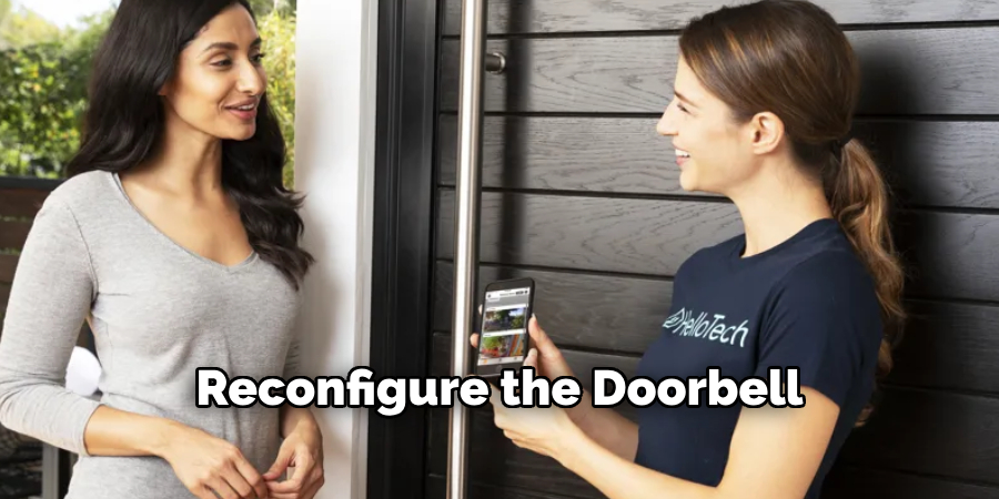 Reconfigure the Doorbell