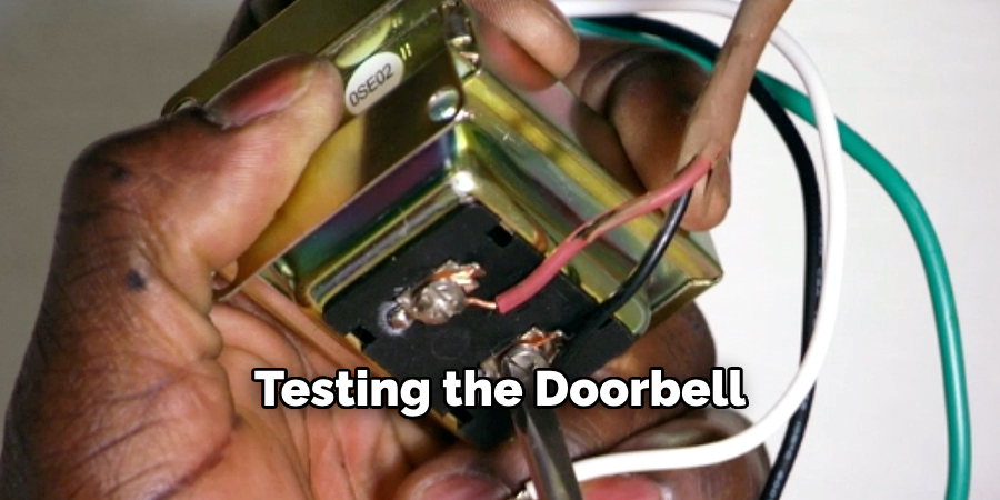 Testing the Doorbell