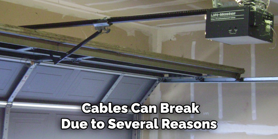 Cables Can Break Due to Several Reasons