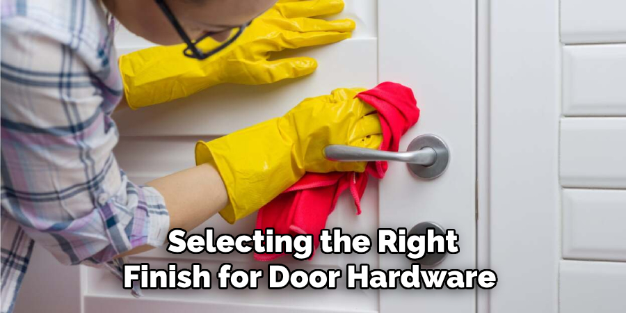 Regular Cleaning Your
Barn Door Hardware