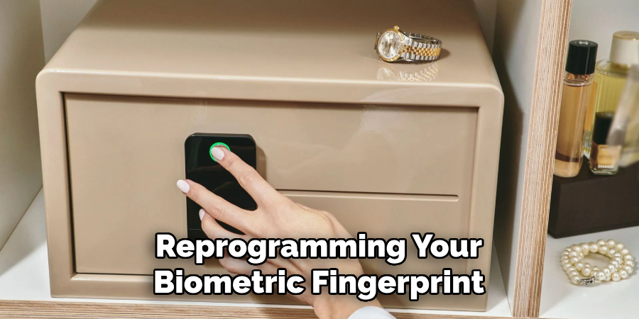 Reprogramming your biometric fingerprint