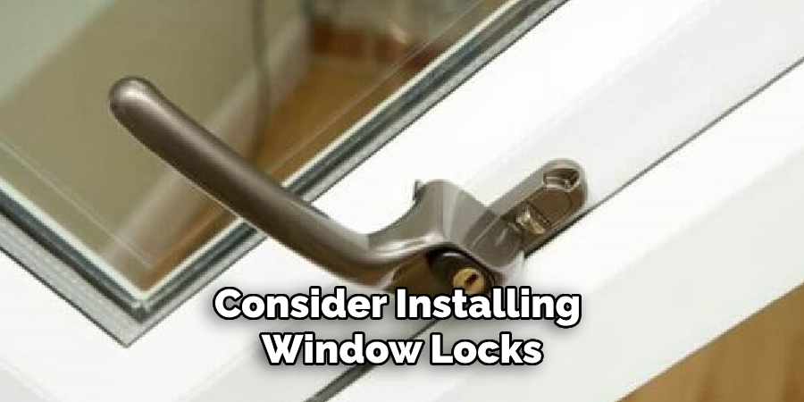 Consider Installing Window Locks