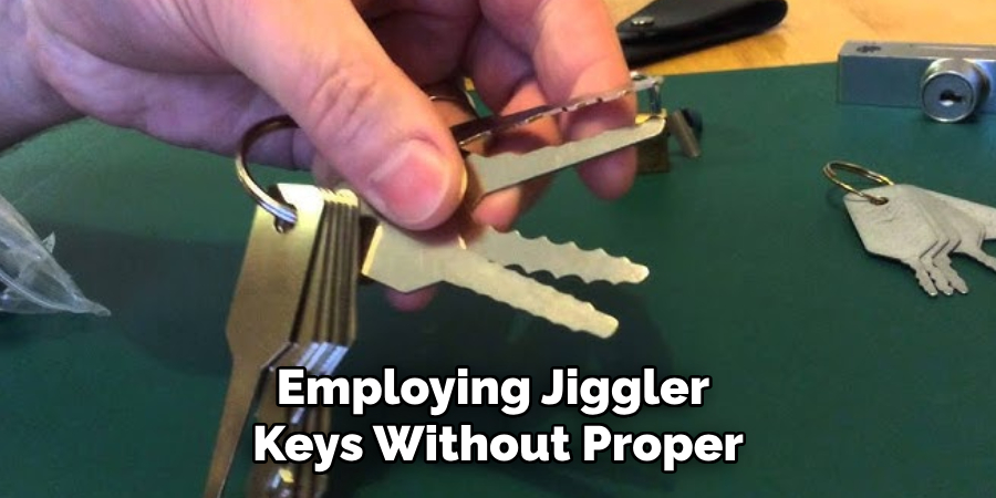 Employing Jiggler Keys Without Proper