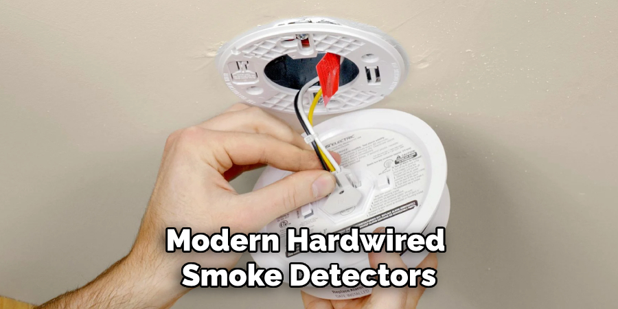 Modern Hardwired Smoke Detectors