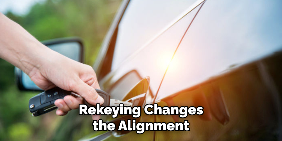 Rekeying Changes the Alignment