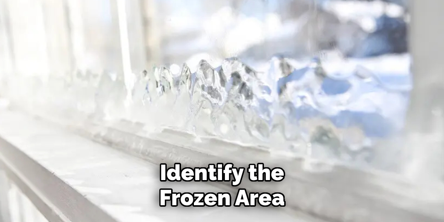 Identify the Frozen Area