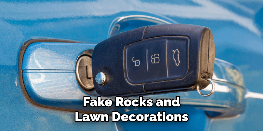 Fake Rocks and Lawn Decorations