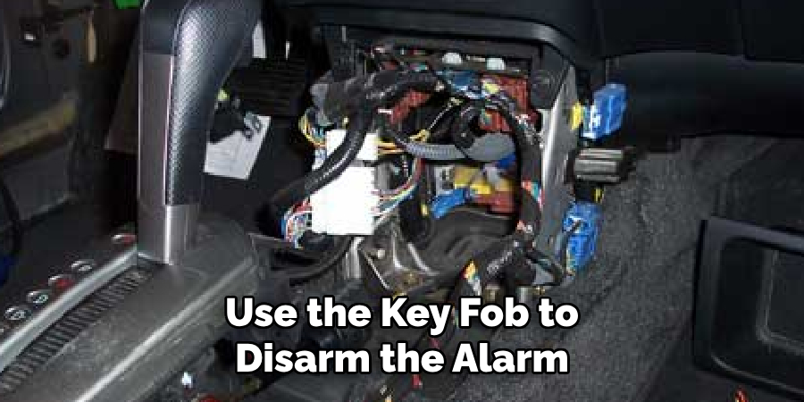 Disabling the Alarm Temporarily Can Provide Relief