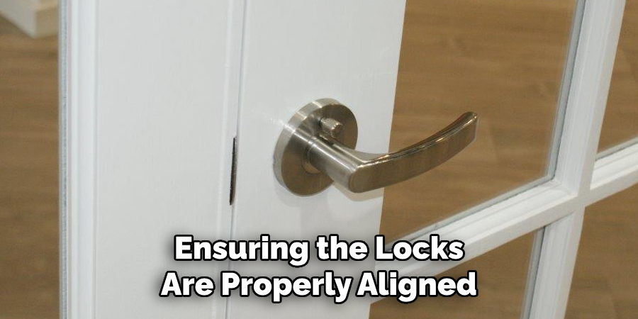 Ensuring the Locks Are Properly Aligned