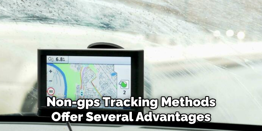 non-GPS tracking methods offer several advantages