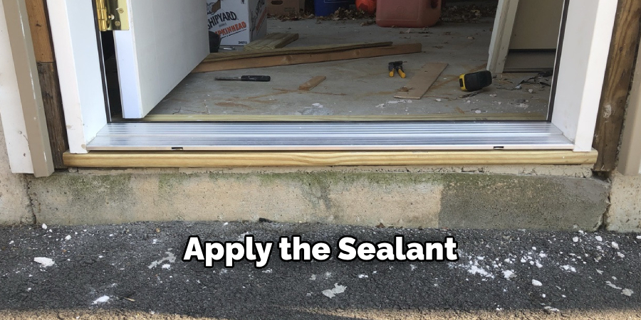 Apply the Sealant