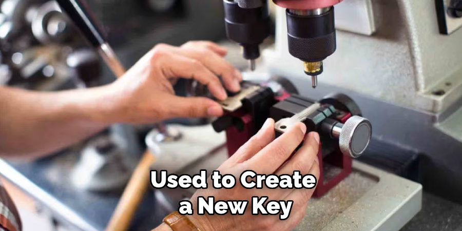 Used to Create a New Key