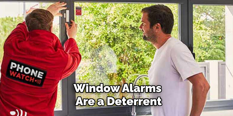 Window Alarms Are a Deterrent