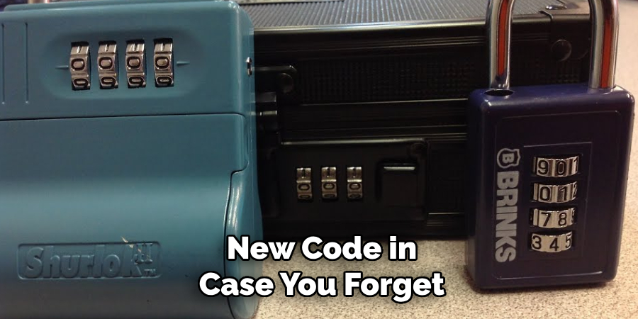 New Code In 
Case You Forget