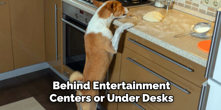 Behind Entertainment
Centers or Under Desks