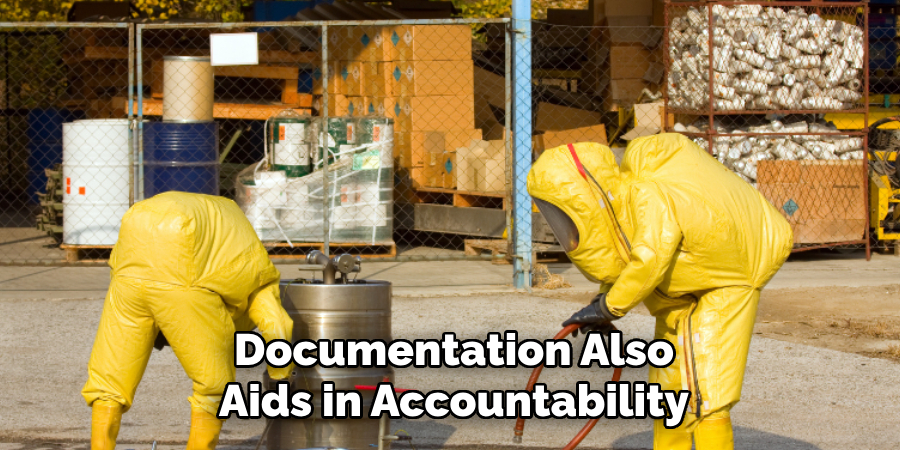 Documentation Also
Aids in Accountability