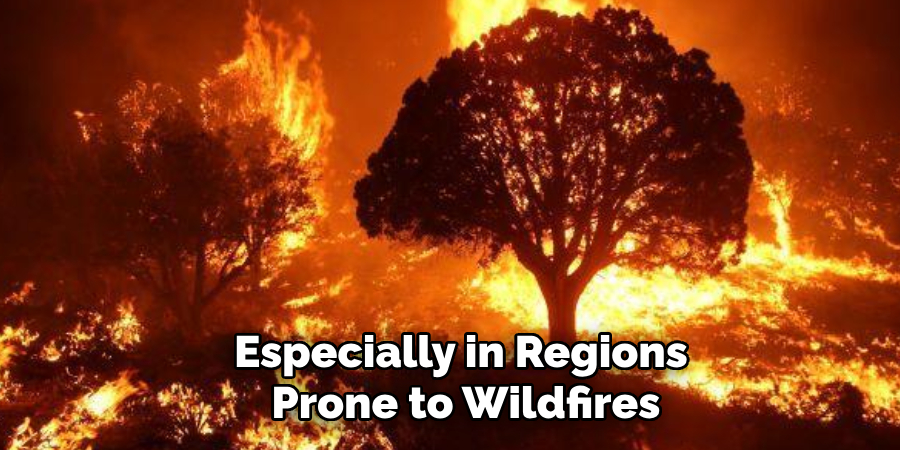 Especially in Regions
 Prone to Wildfires