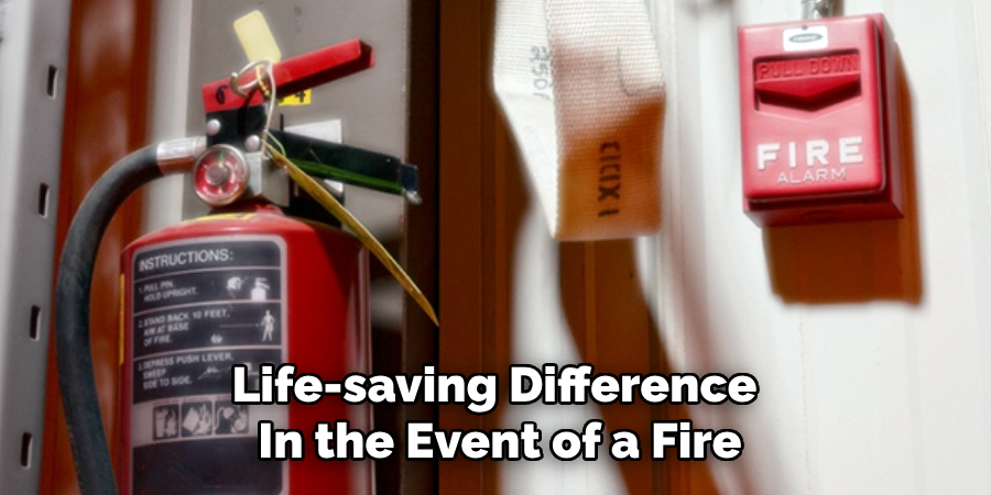 Life-saving Difference 
In the Event of a Fire