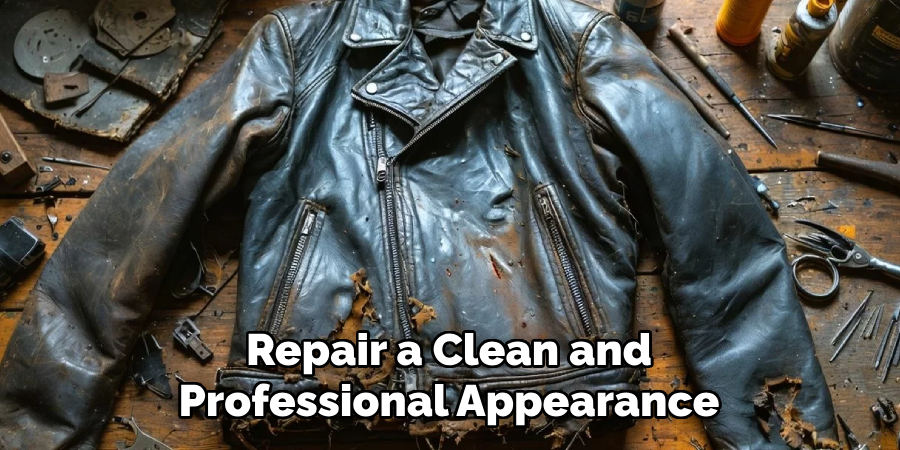 Repair a Clean and
Professional Appearance