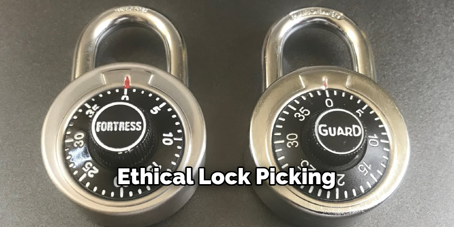 Ethical Lock Picking
