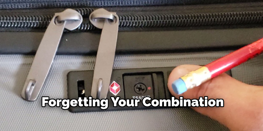 Forgetting Your Combination