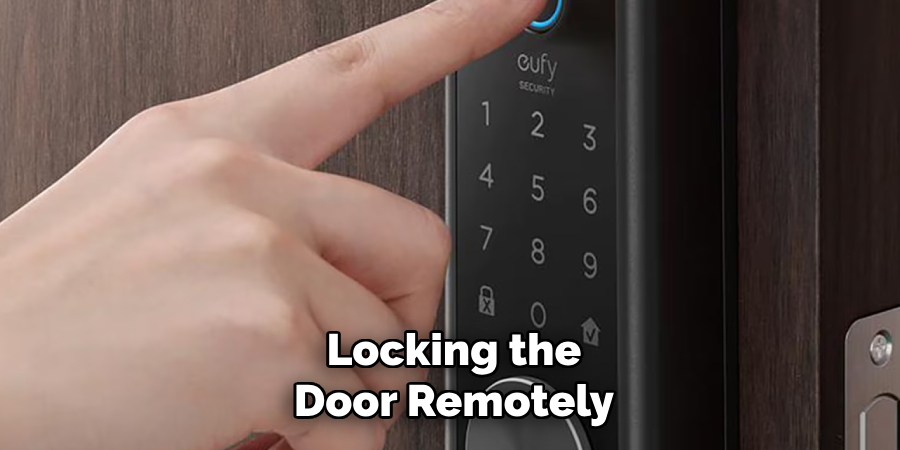 Locking the Door Remotely
