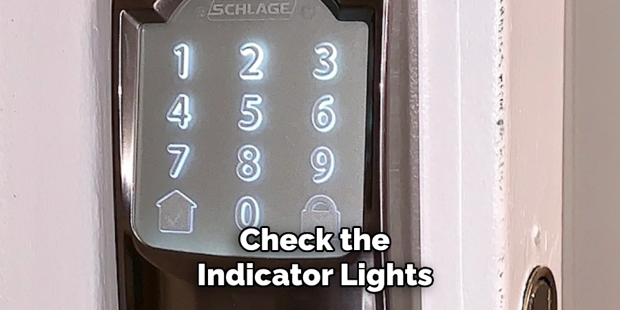 Check the Indicator Lights