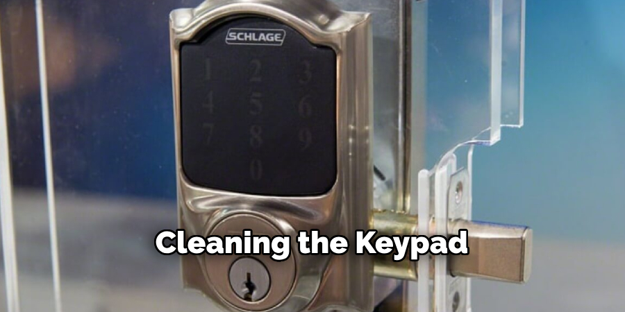 Cleaning the Keypad