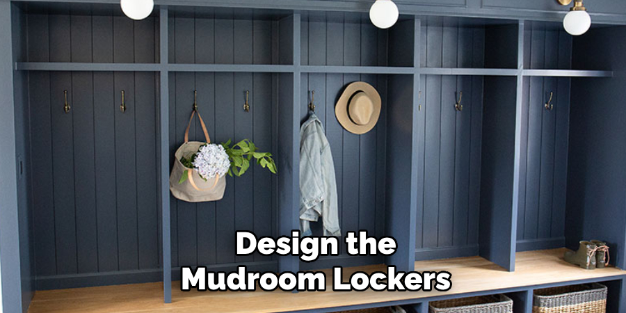Design the Mudroom Lockers