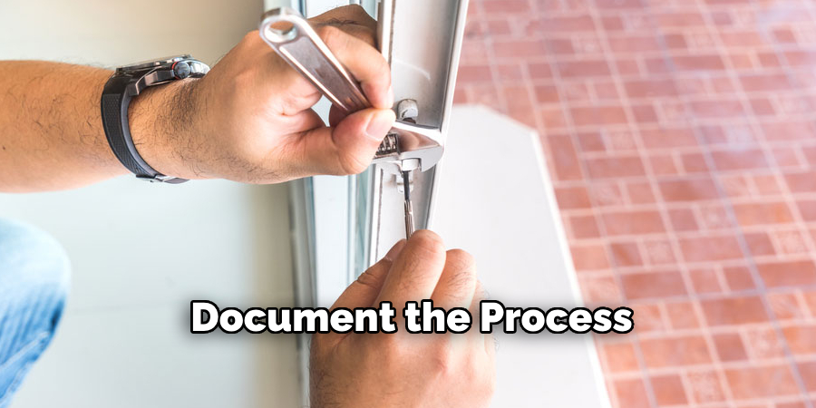 Document the Process