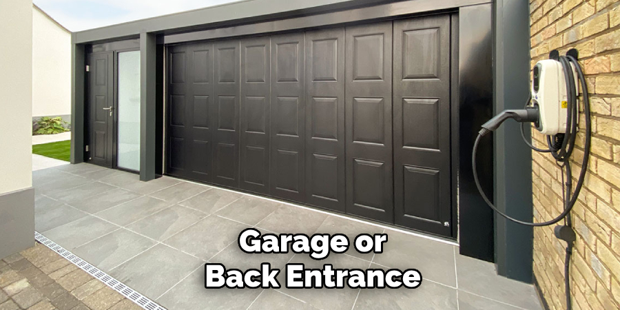 Garage or Back Entrance
