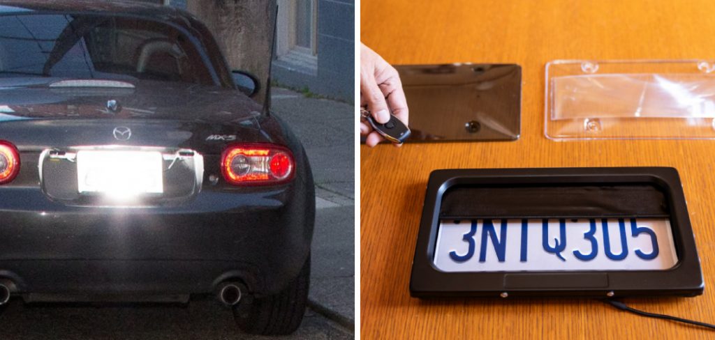How to Block License Plate From Camera
