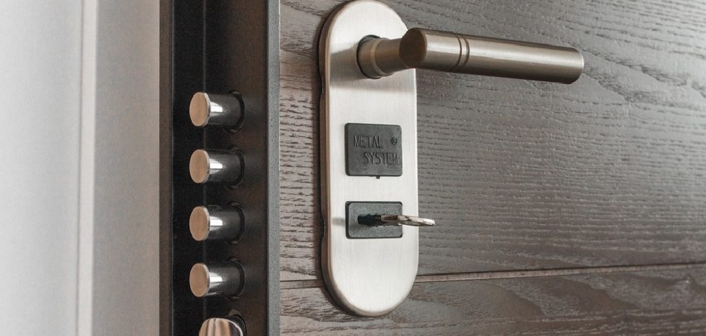 How to Lock a Folding Door