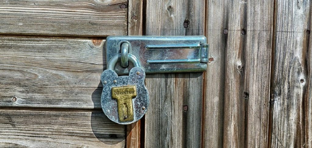 How to Pick a Storage Lock