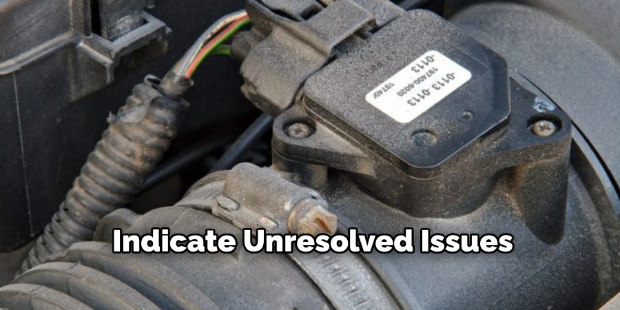 Indicate Unresolved Issues