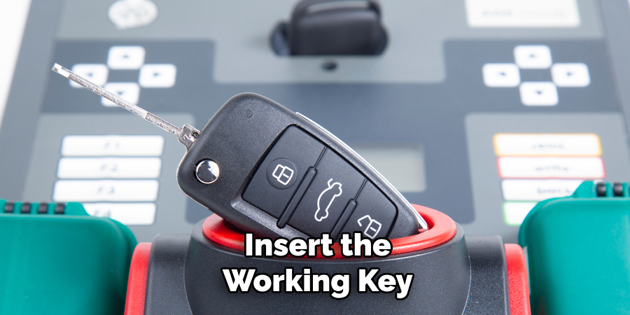 Insert the Working Key