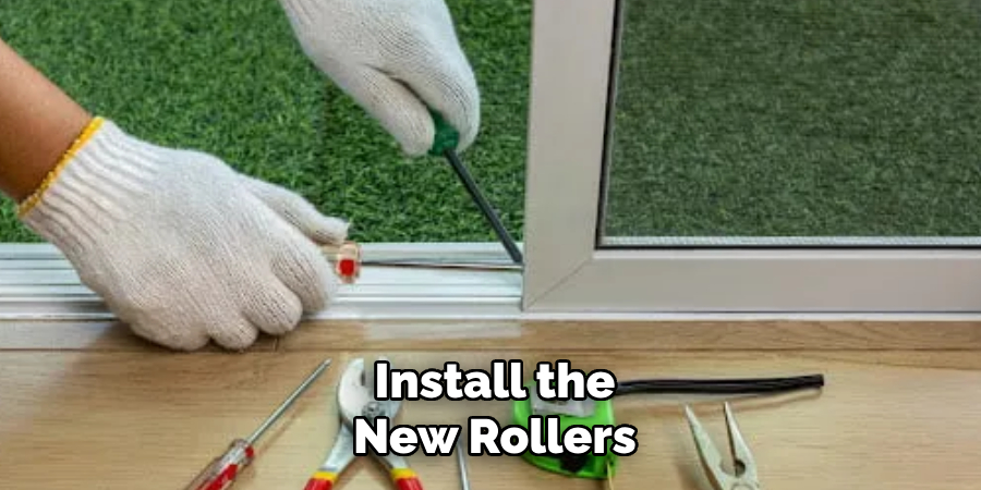 Install the New Rollers