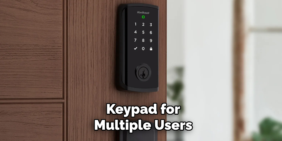 Keypad for Multiple Users