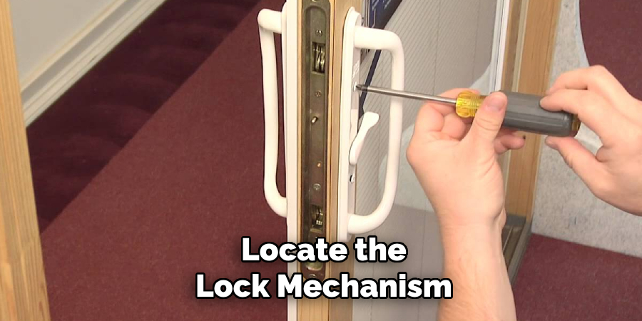 Locate the Lock Mechanism