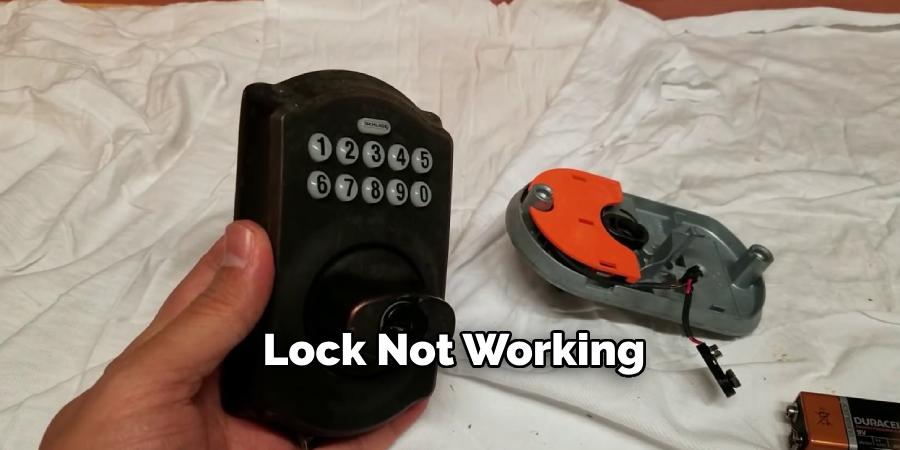Lock Not Working