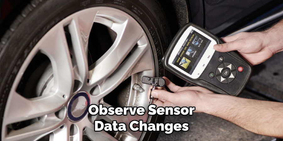 Observe Sensor Data Changes