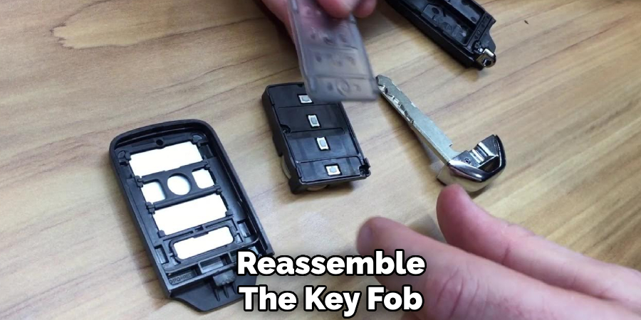 Reassemble The Key Fob