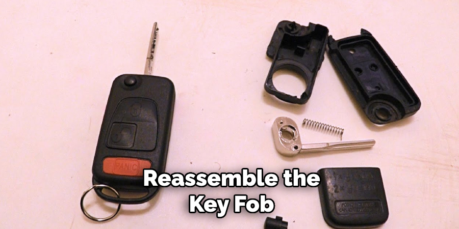 Reassemble the Key Fob