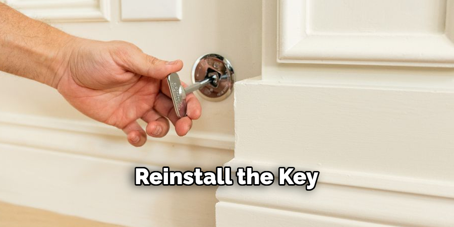 Reinstall the Key 