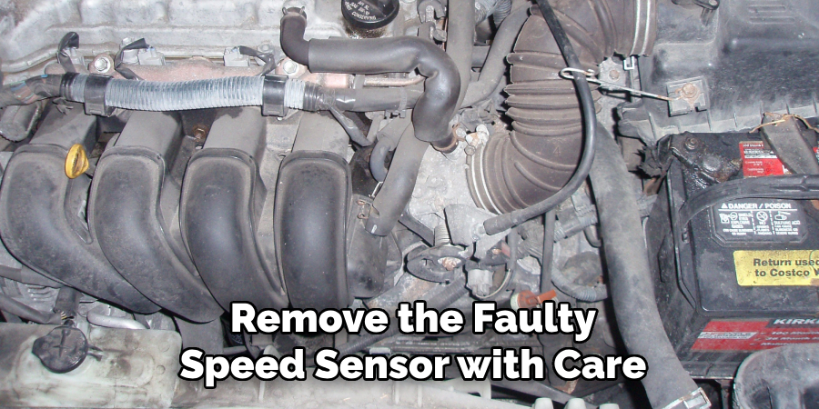 Remove the Faulty Speed Sensor with Care