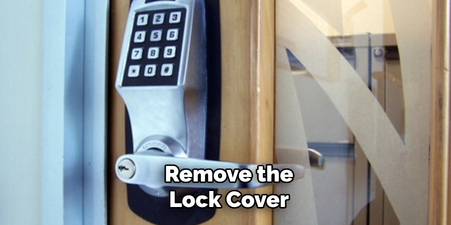 Remove the Lock Cover