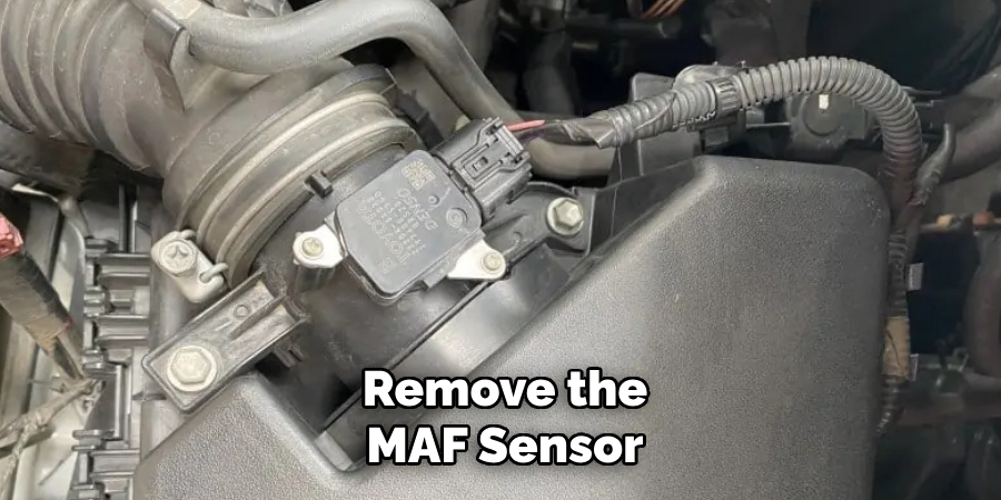 Remove the MAF Sensor