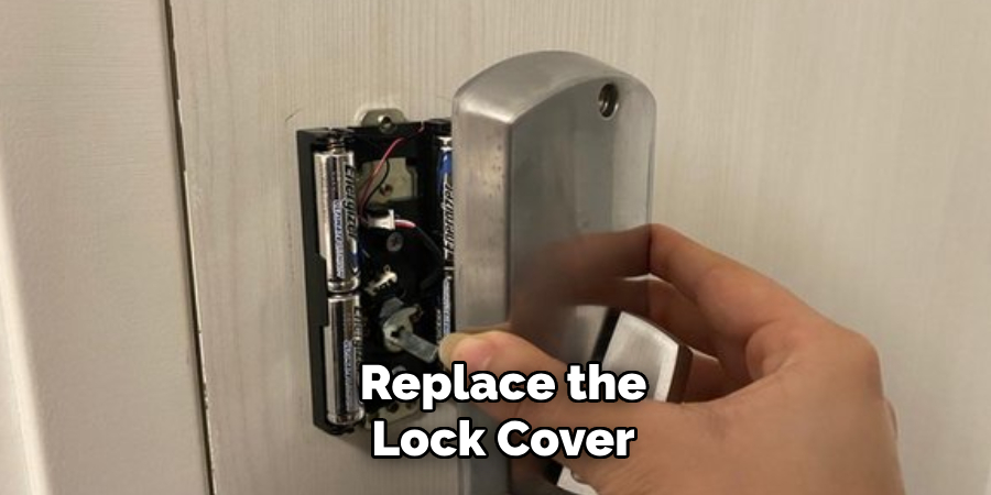 Replace the Lock Cover