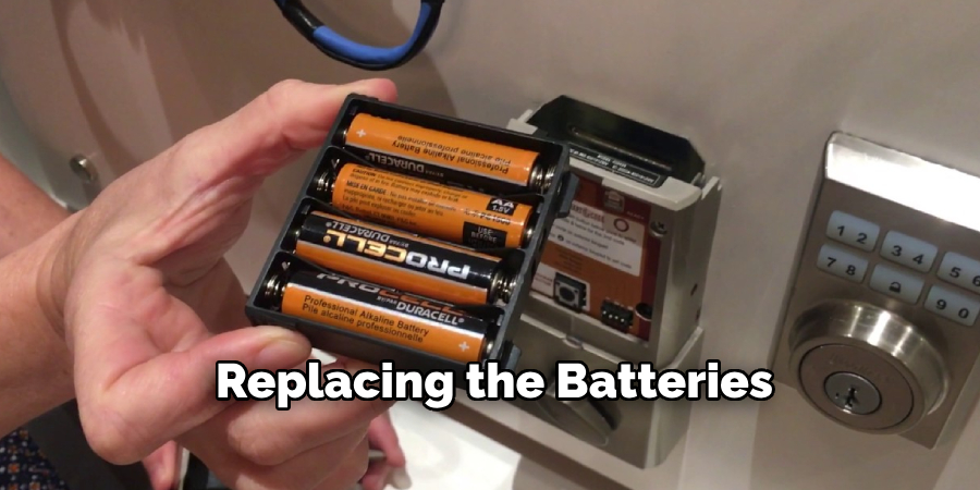 Replacing the Batteries