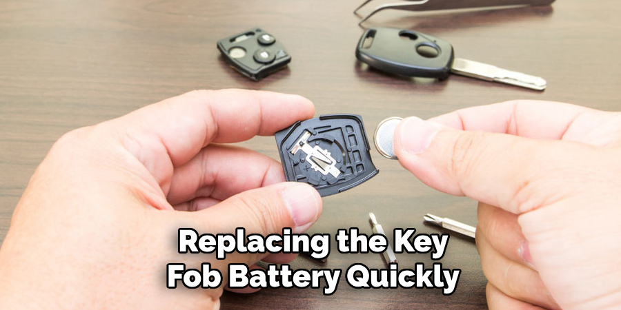 Replacing the Key Fob Battery Quickly